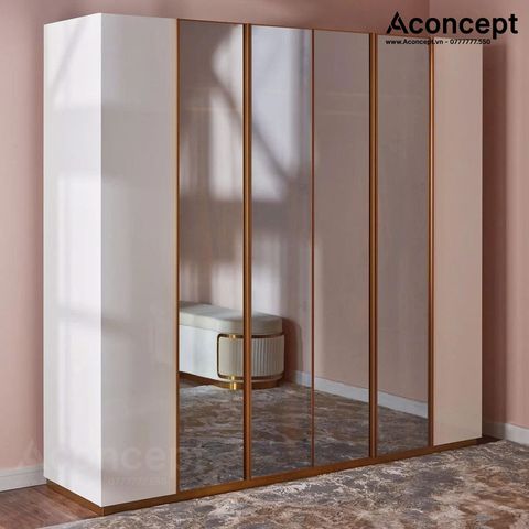 Tủ quần áo Aconcept02 cao cấp