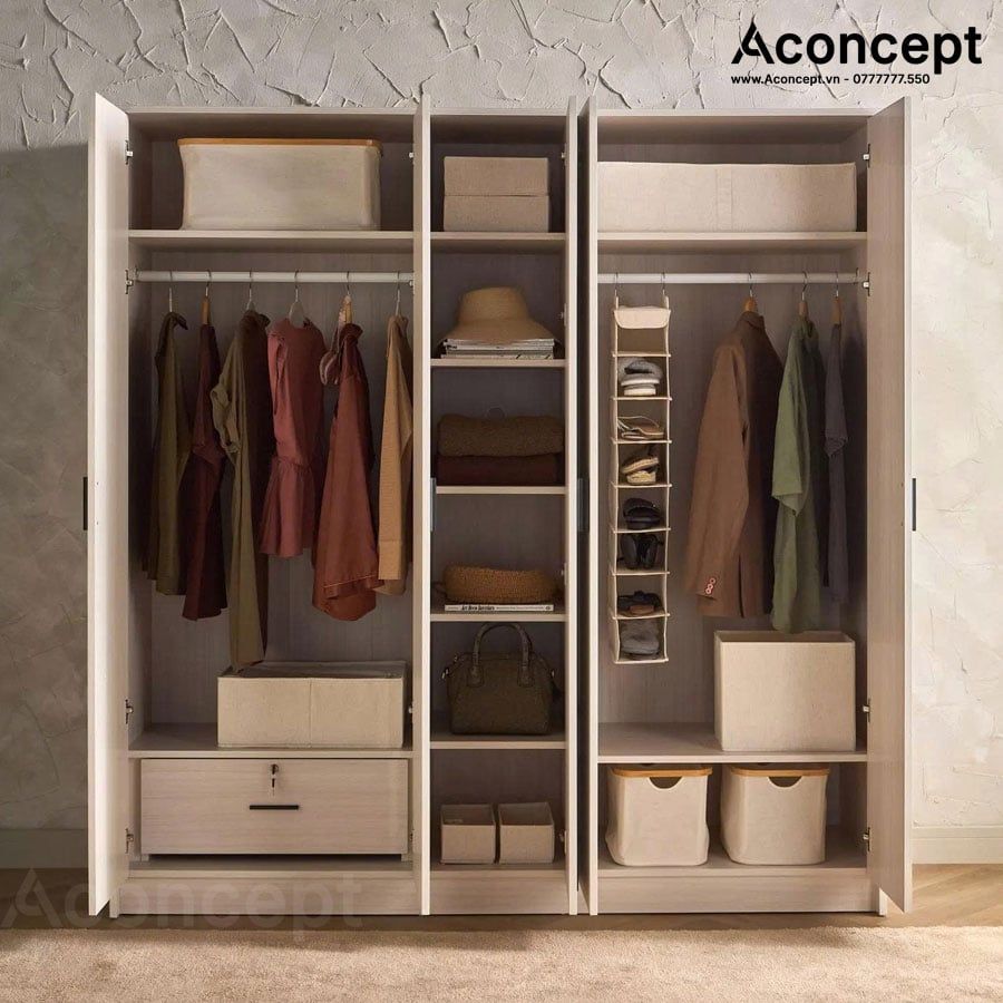 Tủ quần áo Aconcept16 cao cấp