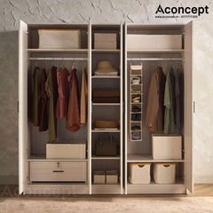 Tủ quần áo Aconcept16 cao cấp