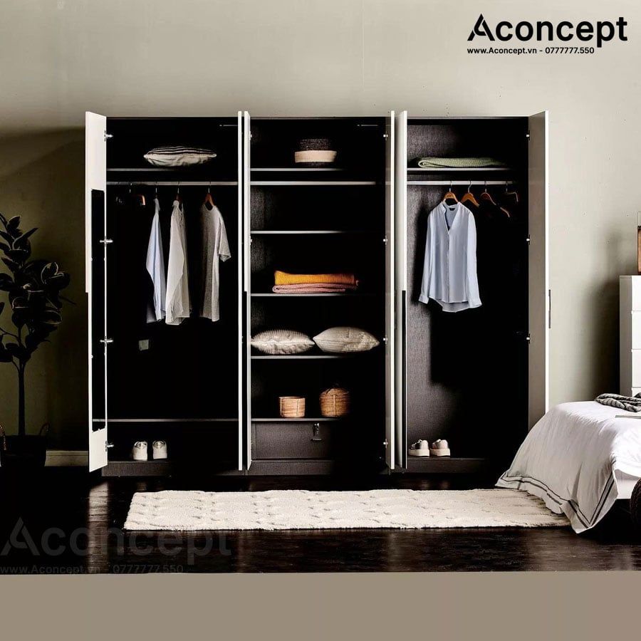 Tủ quần áo Aconcept08 cao cấp