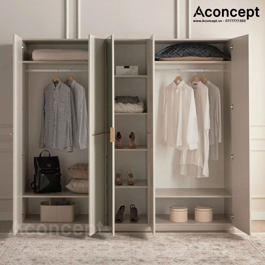 Tủ quần áo Aconcept04 cao cấp