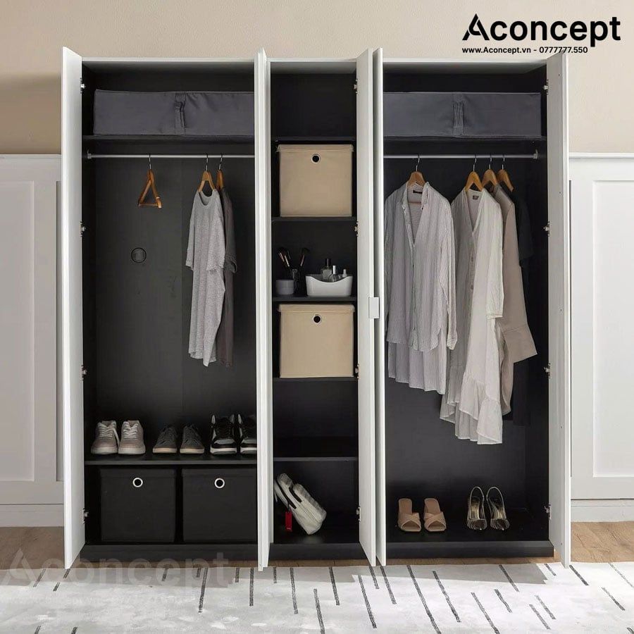Tủ quần áo Aconcept18 cao cấp