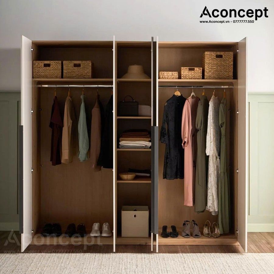 Tủ quần áo Aconcept23 cao cấp