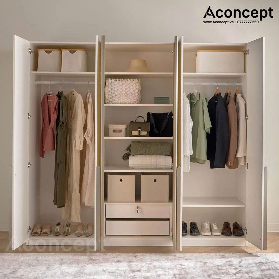 Tủ quần áo Aconcept07 cao cấp