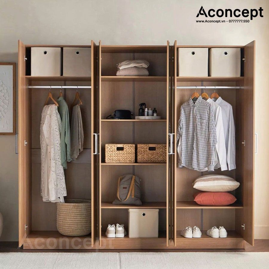 Tủ quần áo Aconcept42 cao cấp