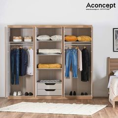 Tủ quần áo Aconcept37 cao cấp