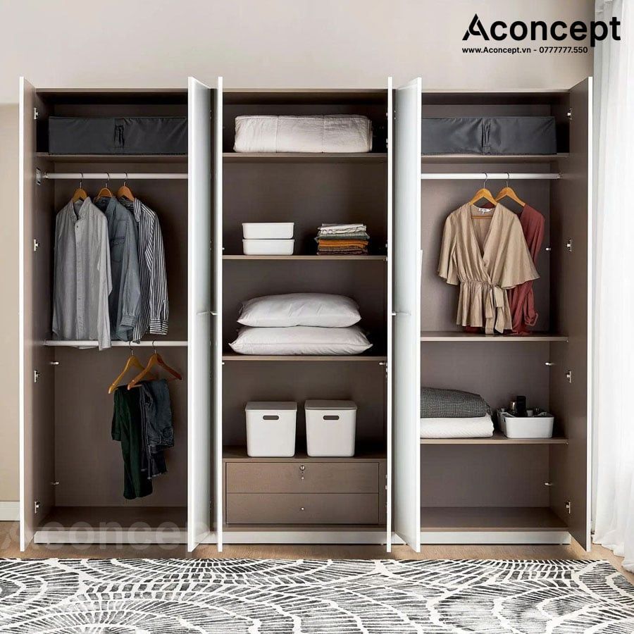 Tủ quần áo Aconcept32 cao cấp