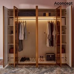 Tủ quần áo Aconcept02 cao cấp