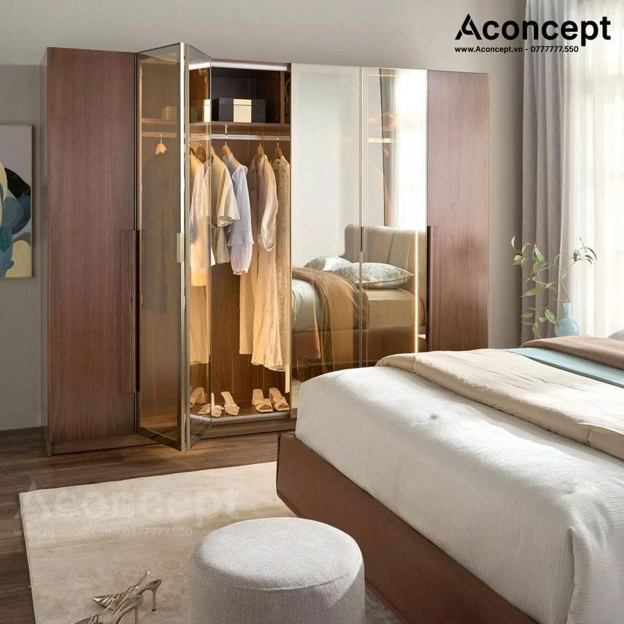 Tủ quần áo Aconcept31 cao cấp