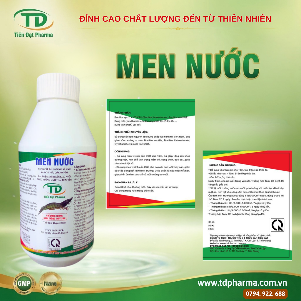 MEN NƯỚC