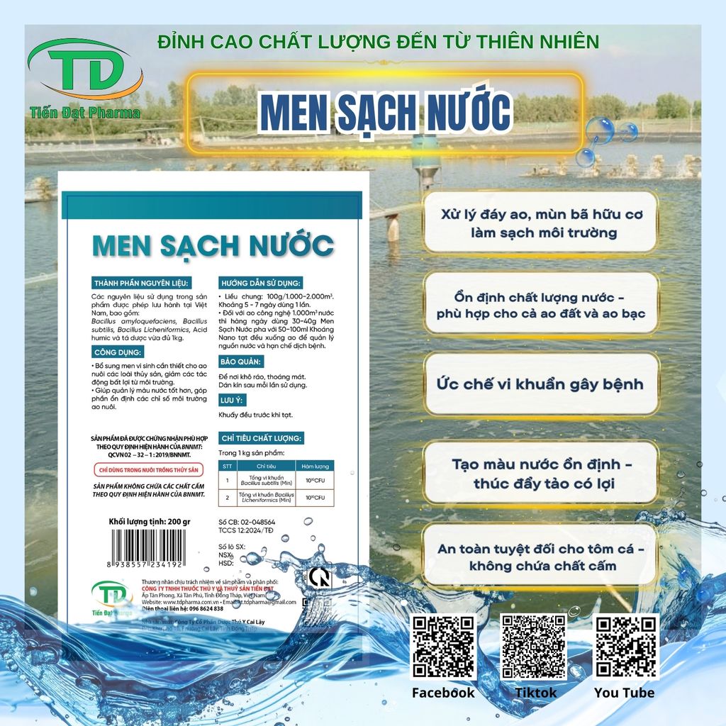 MEN SẠCH NƯỚC