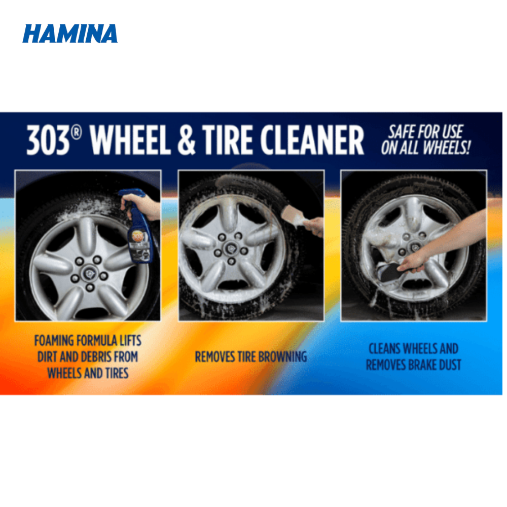  303® Wheel & Tire Cleaner - Dung Dịch Vệ Sinh Mâm - Lốp Xe 