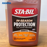  STA-BIL In-Season Protection 946ml - Phụ Gia Xăng E10 - Ổn Định Và Tiết Kiệm Nhiên Liệu - Làm Sạch Kim Phun Và Bảo Vệ Động Cơ 