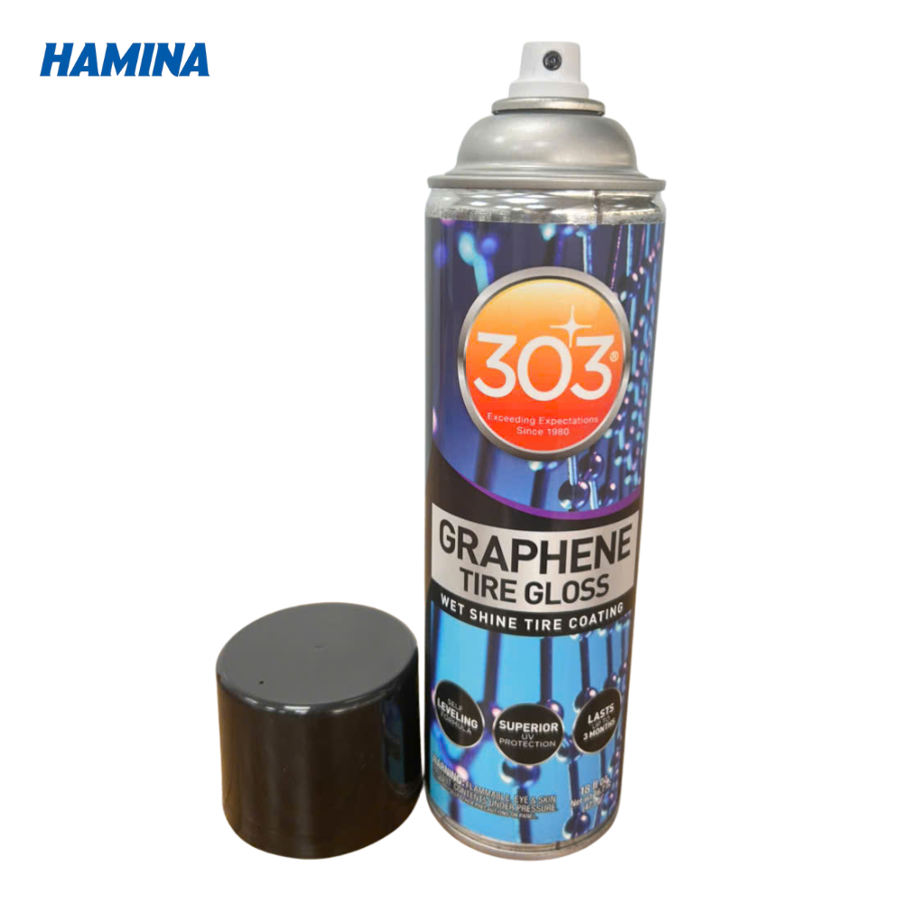  303® Graphene Tire Gloss - Bình Xịt Bóng Lốp Xe Cao Cấp 