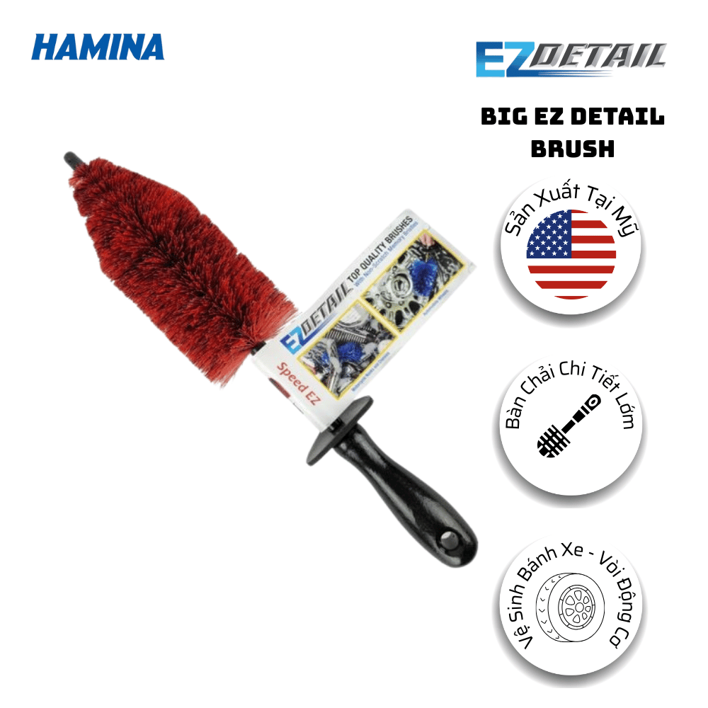  Big EZ Detail Brush – Bàn Chải Chi Tiết EZ Lớn 