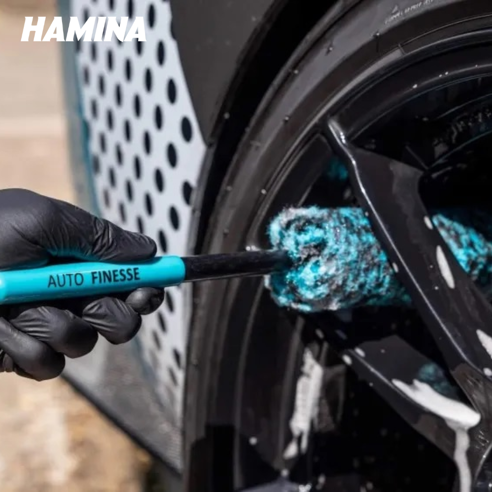  [Hàng Nhập Khẩu Anh] Microfibre Wheel Brush -  Chổi Vệ Sinh Mâm Ô Tô Bằng Vi Sợi - Hãng Auto Finesse 
