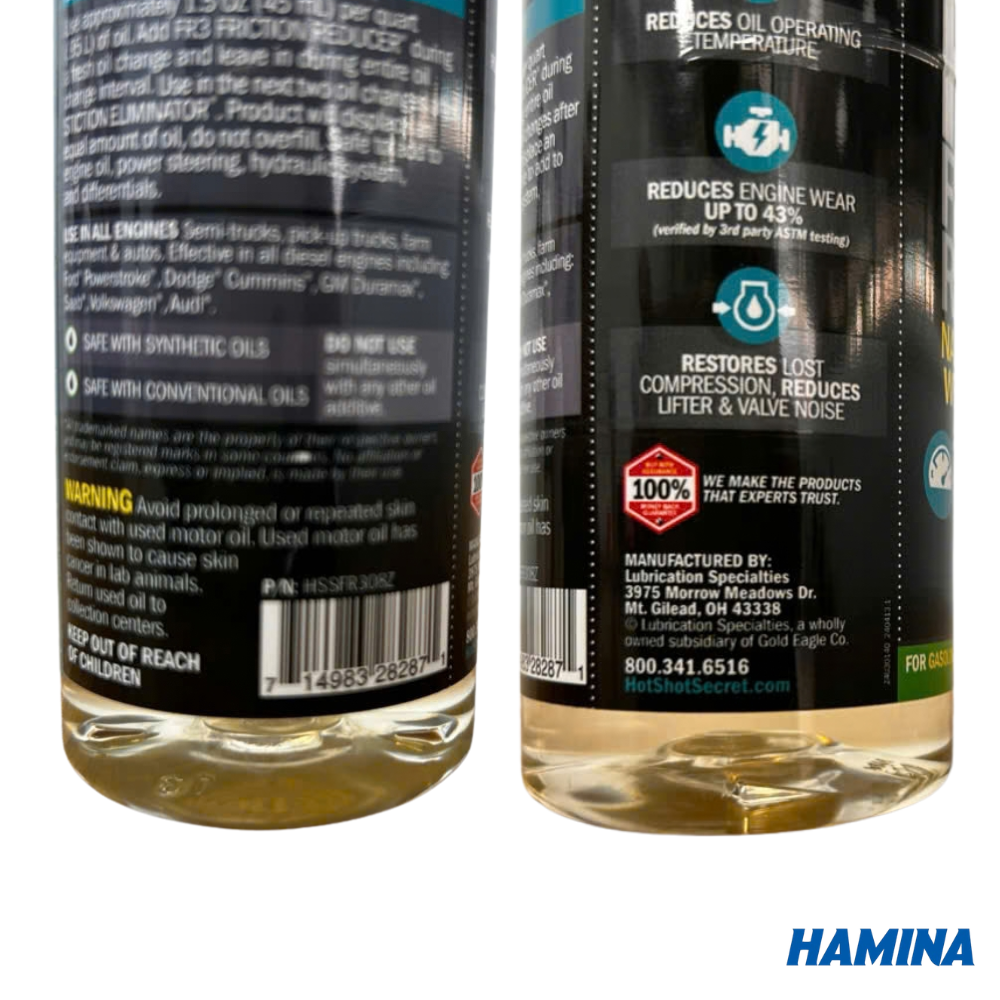  FR3 Friction Reducer 240ml- Phụ Gia Bôi Trơn Giảm Ma Sát Cho Động Cơ 