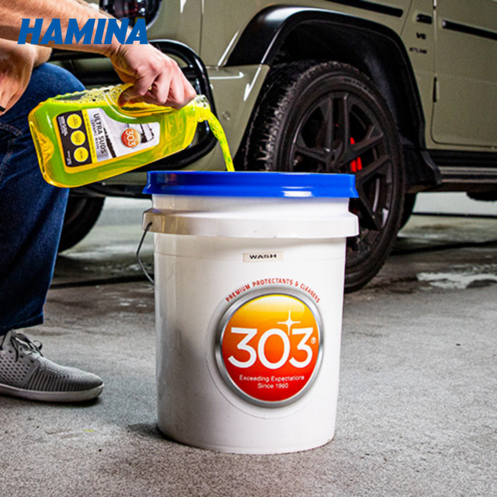  303® Ultra Suds Ceramic Wash - Dung Dịch Rửa Xe Đa Năng Siêu Bọt, Chứa Ceramic Phủ Bóng Và Bảo Vệ Xe 