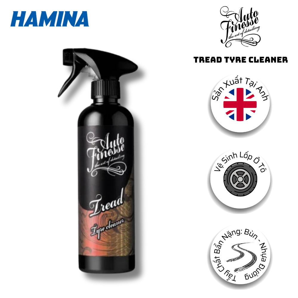  [Hàng Nhập Khẩu Anh] TREAD TYRE CLEANER - Vệ Sinh Lốp Ô Tô - Hãng Auto Finesse 