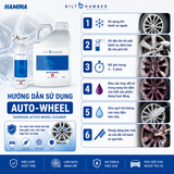 Auto Wheel - Dung Dịch Khử Bụi Phanh Xe, Khử Bụi Kim Loại Và Vết Ố Do Nước Rỉ Sét Gây Ra Trên Bề Mặt Mâm Và Sơn 