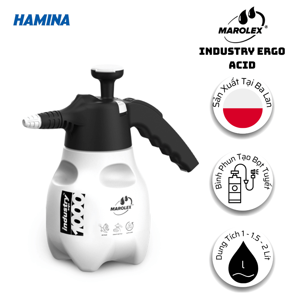  Bình Phun Cầm Tay Industry Ergo Acid 