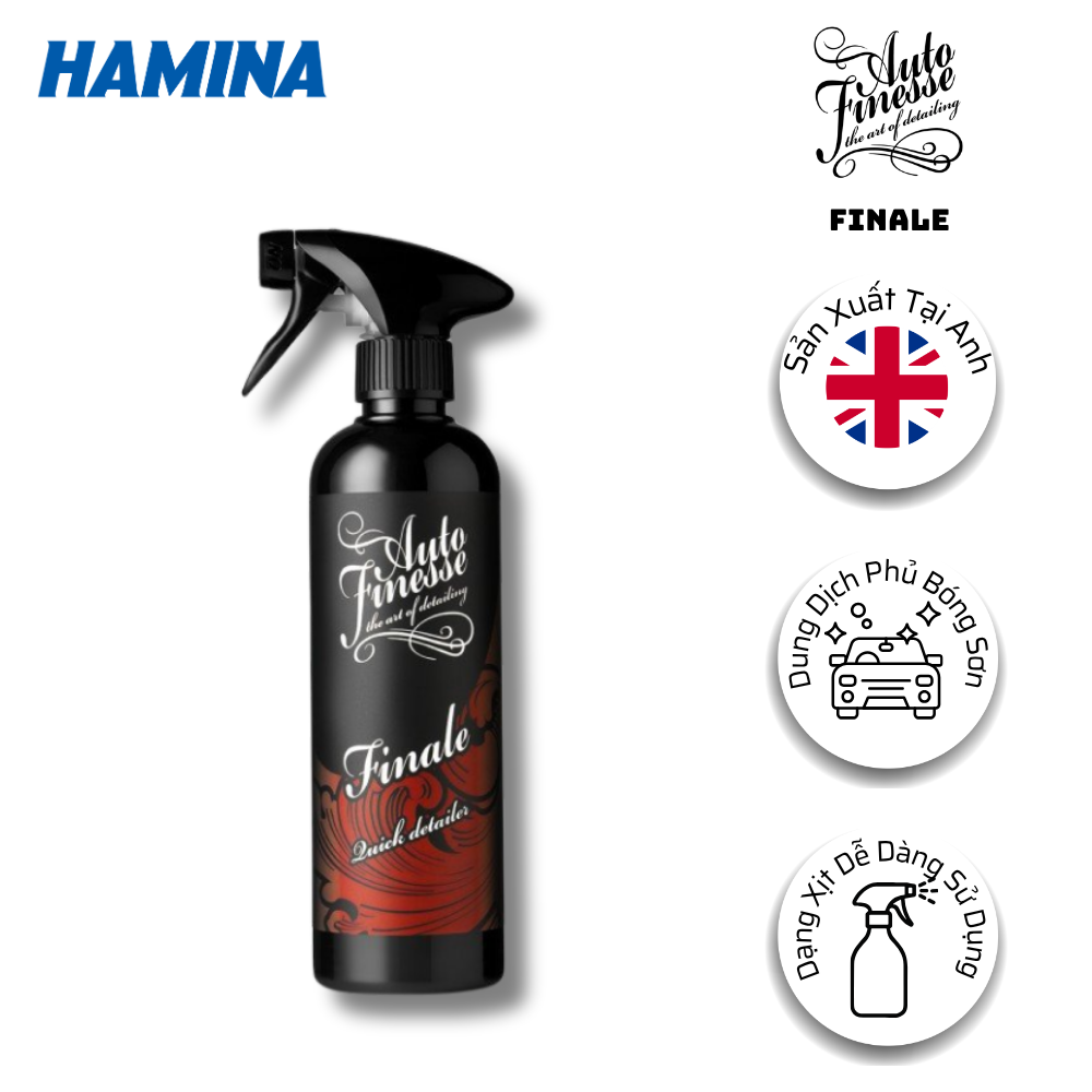  [Hàng Nhập Khẩu Anh] FINALE - Dung Dịch Vệ Sinh, Phủ Bóng Và Bảo Vệ Sơn - Hãng Auto Finesse 