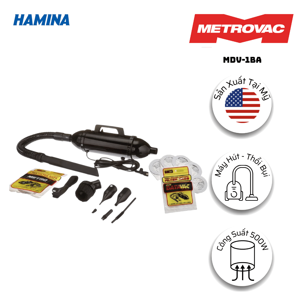  Máy Hút Thổi Bụi Metrovac MDV-1BA 