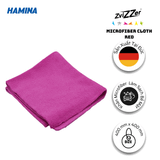  Microfiber Cloth Red - Khăn Microfiber Lau Cặn Xi, Cặn Sáp, Phủ Ceramic Và Nội Thất 