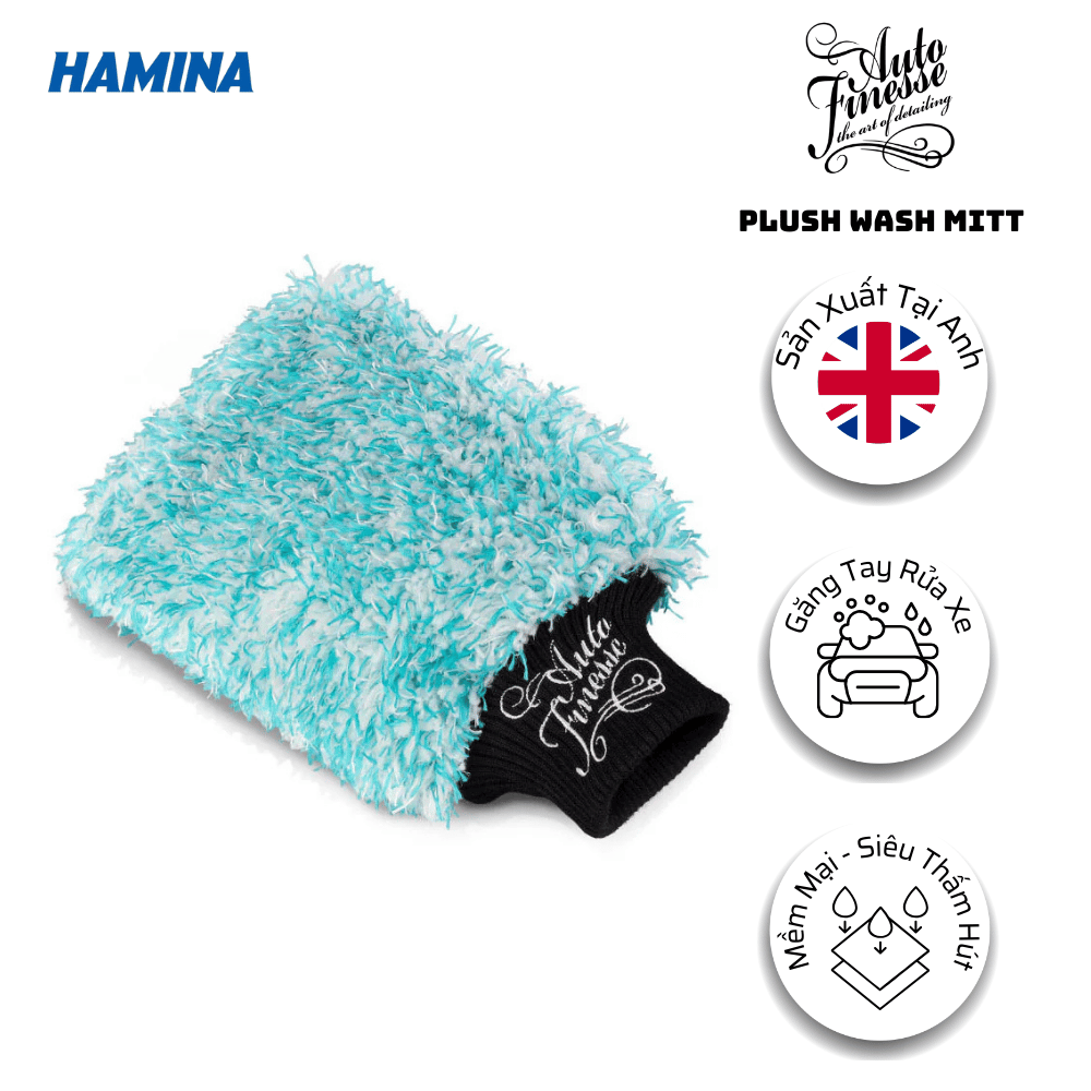  Plush Wash Mitt - Găng Tay Rửa Xe 