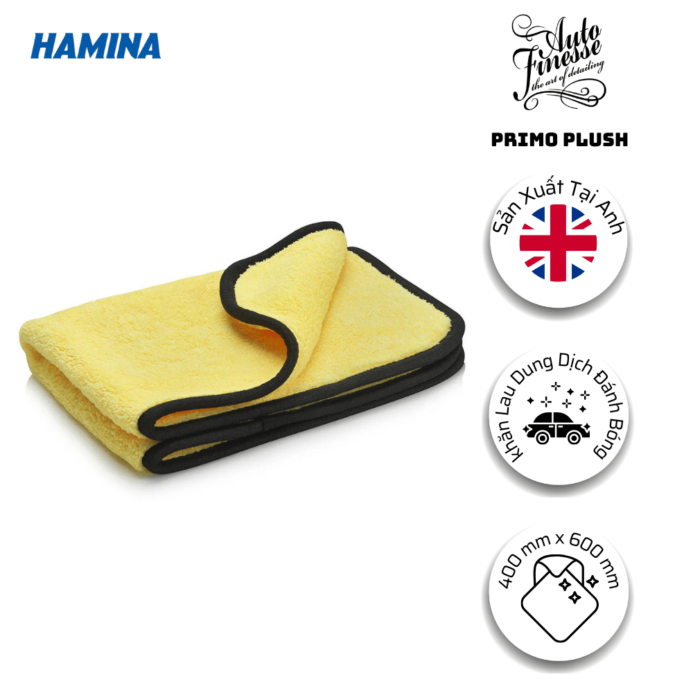  Khăn Lau Dung Dịch Đánh Bóng & Chất Bảo Vệ - Primo Plush 