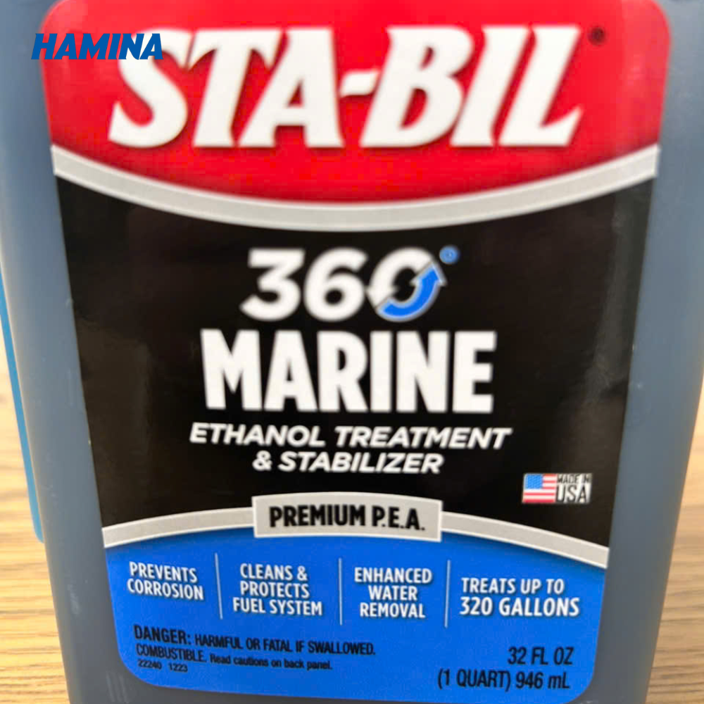  STA-BIL 360 Marine 946ml - Phụ Gia Xăng E10 - Phù Hợp Ở Môi Trường Có Độ Ẩm Cao, Môi Trường Biển 
