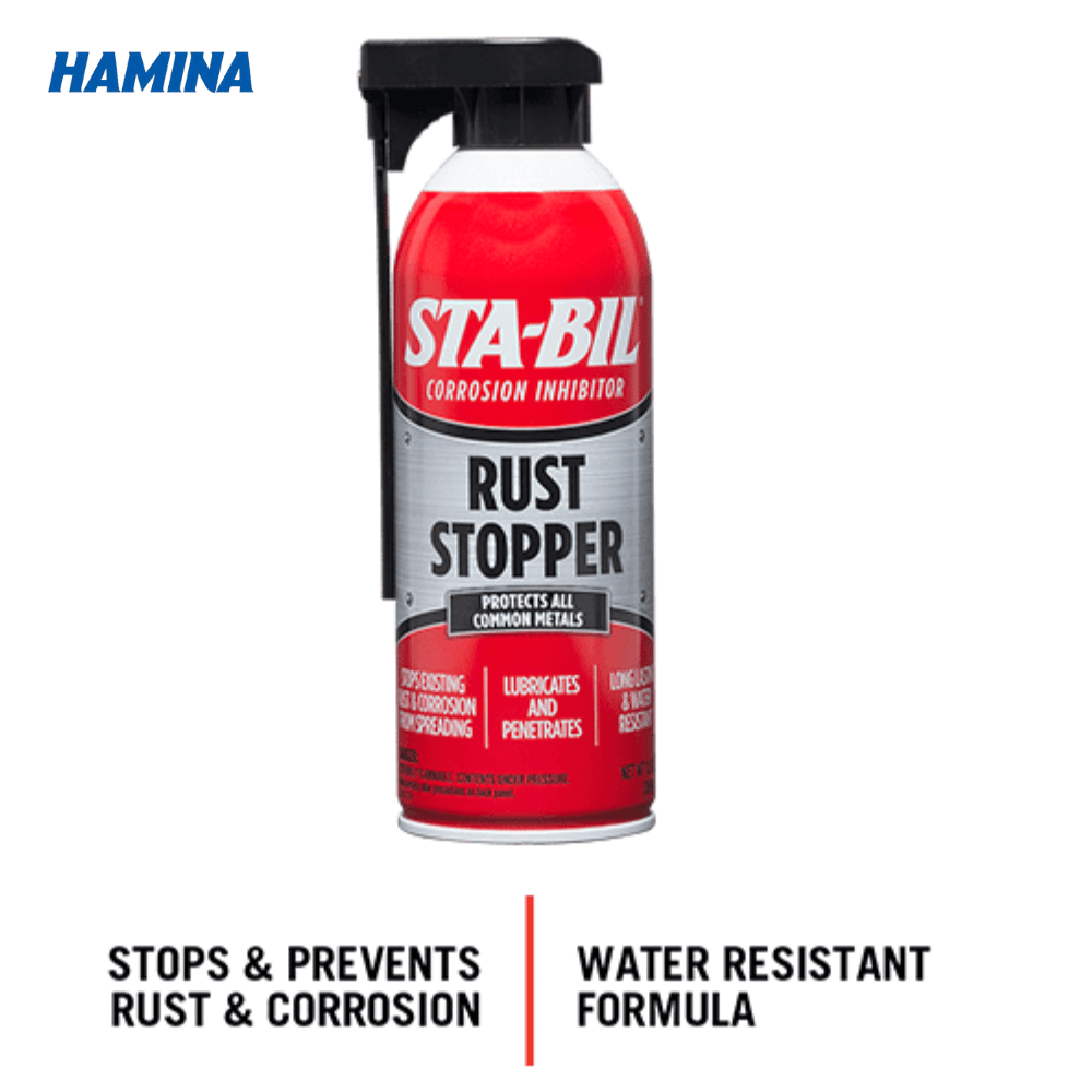  STA-BIL Rust Stopper - Dung Dịch Tẩy Rỉ Sét, Ngăn Rỉ Sét, Tạo Một Màng Bảo Vệ, Chống Rỉ Sét Và Bôi Trơn 