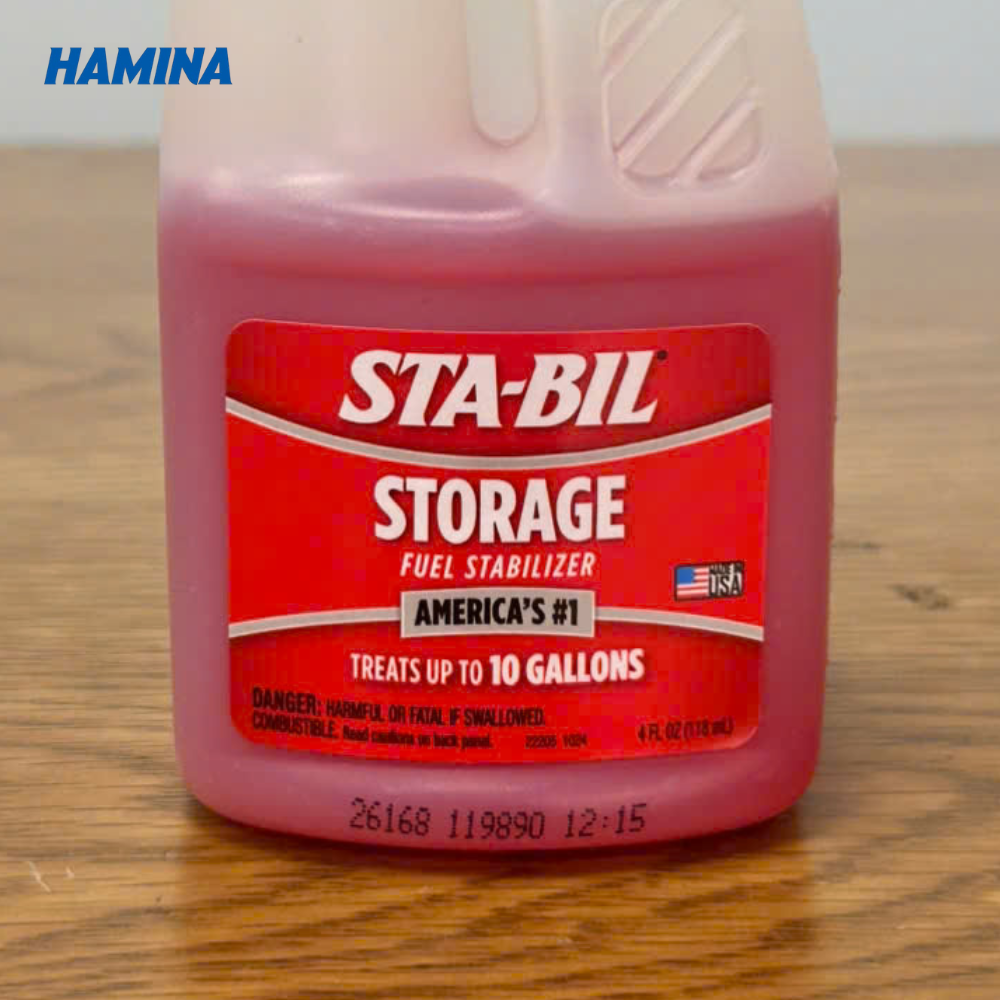  STA-BIL Storage 118ml - Phụ Gia Ổn Định Nhiên Liệu Số 1 Tại Mỹ - Phù Hợp Xe ít Đi, Xe Trưng Bày Và Các Động Cơ Mới Sản Xuất Chưa Vận Hành 
