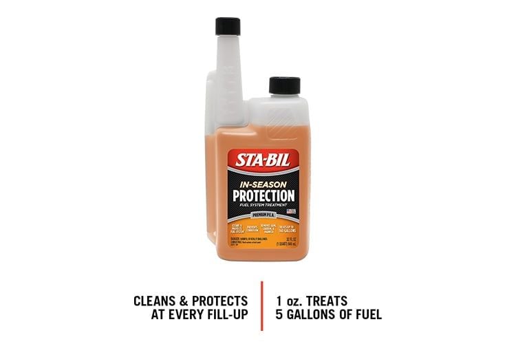  STA-BIL In-Season Protection - Phụ Gia Ổn Định Nhiên Liệu, Phụ Gia Điều Trị Xăng Ethanol, Xăng E10 