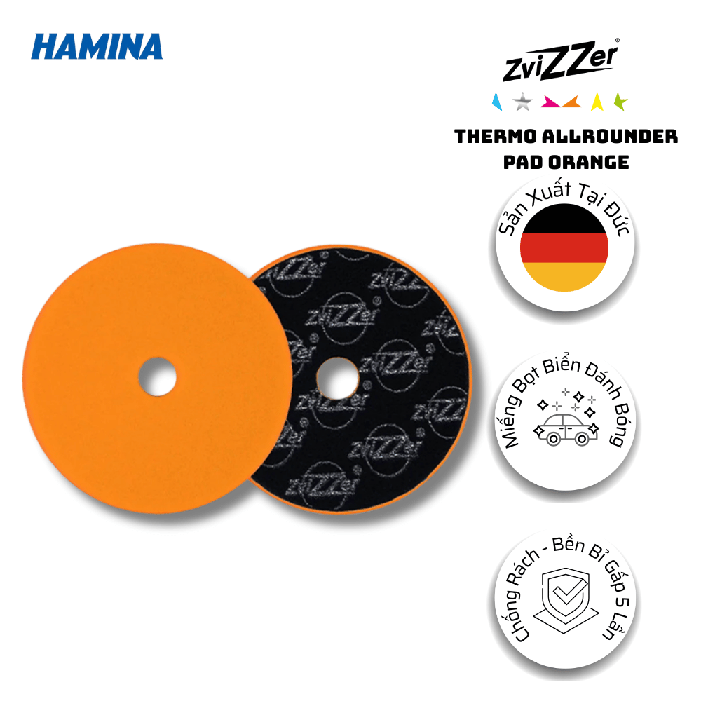  Thermo Allrounder Pad Orange - Phớt Đánh Bóng/Dùng Với Xi Đánh Bóng MC3000 