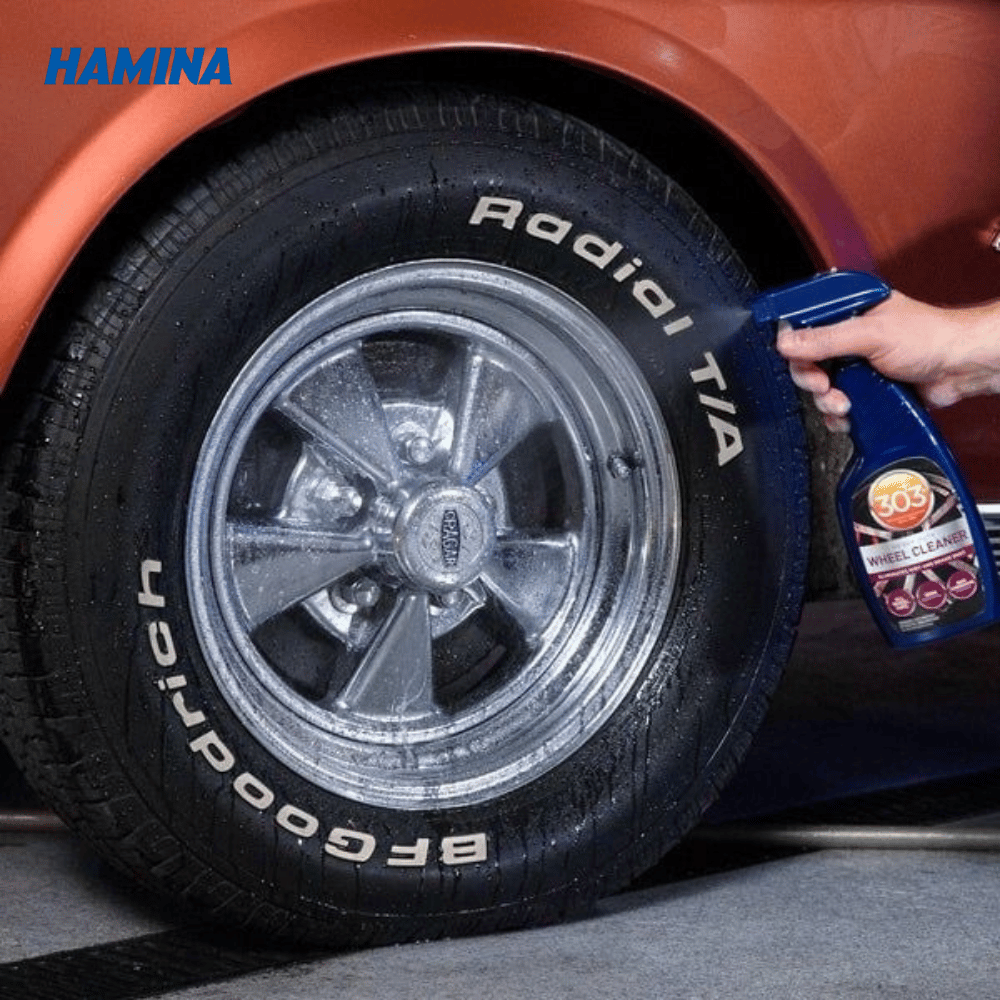  303 Products Heavy Duty Wheel Cleaner -  Dung Dịch Vệ Sinh Và Khử Bụi Sắt, Bụi Phanh Xe 