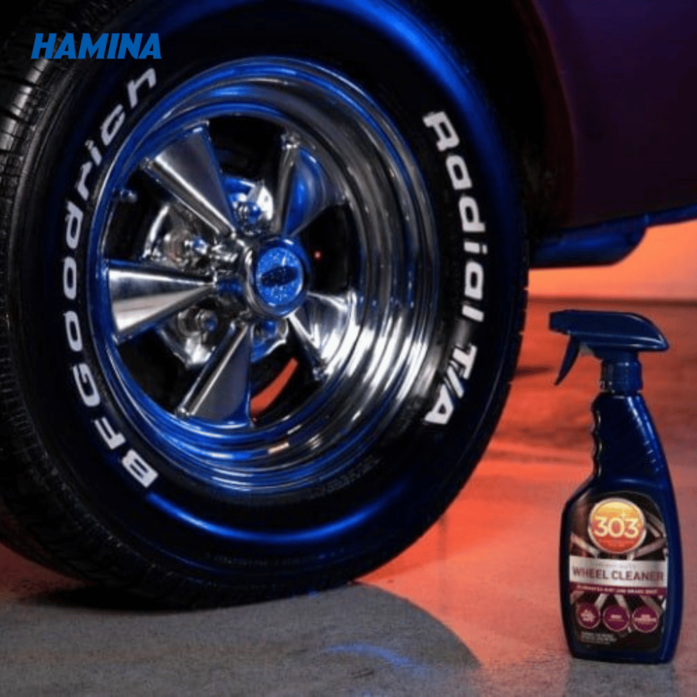  303 Products Heavy Duty Wheel Cleaner -  Dung Dịch Vệ Sinh Và Khử Bụi Sắt, Bụi Phanh Xe 