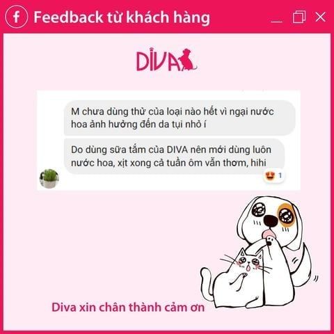  Nước hoa cao cấp cho thú cưng DIVA Fresh Morning - Sương sớm mát lành 30ml 