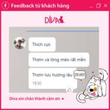 Sữa tắm mèo DIVA Kitten gel giúp da khoẻ, lông mượt 5L 