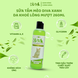  Sữa tắm mèo DIVA Kitten gel giúp da khoẻ, lông mượt 260ml 