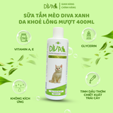  Sữa tắm mèo DIVA Kitten gel giúp da khoẻ, lông mượt 400ml 