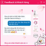  Gel tắm cho mèo DIVA Sakura 55ml 