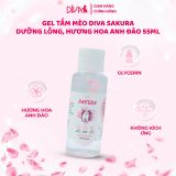  Gel tắm cho mèo DIVA Sakura 55ml 