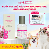 Nước hoa cao cấp dành cho thú cưng DIVA Blooming Peony - Hương hoa dịu ngọt 30ml 