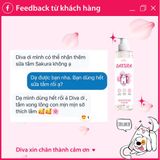  Gel tắm cho mèo Diva Sakura 265ml 