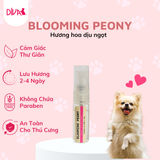  Nước hoa cao cấp dành cho thú cưng DIVA Blooming Peony - Hương hoa dịu ngọt 3ml 