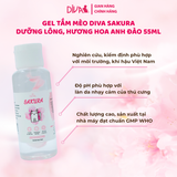  Gel tắm cho mèo DIVA Sakura 55ml 