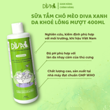  Sữa tắm chó mèo DIVA Xanh lá 400ml 