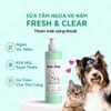  Sữa tắm ngừa ve nấm cho chó mèo DIVA Fresh & Clear 250ml 
