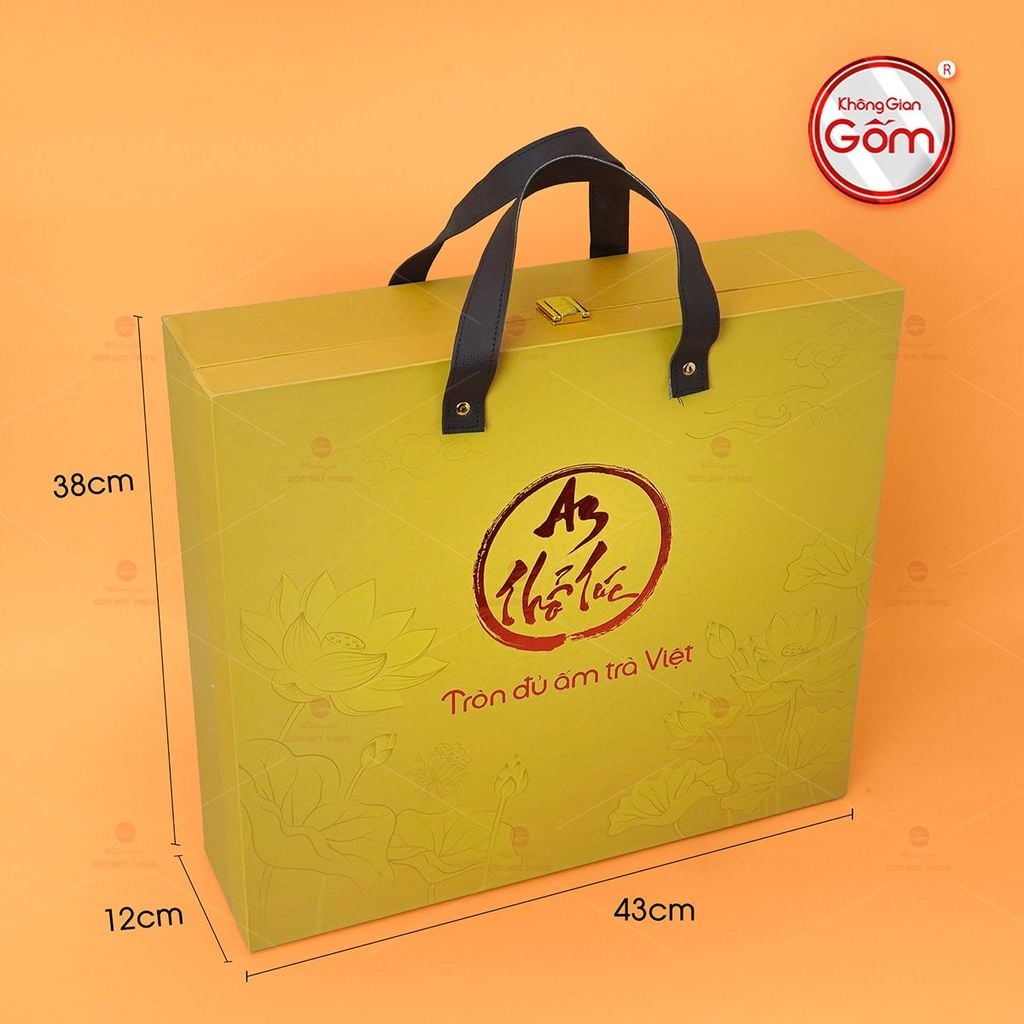 Bộ Ấm Chén An Thổ Túc Cao Cấp Tay Cầm (25 Món)